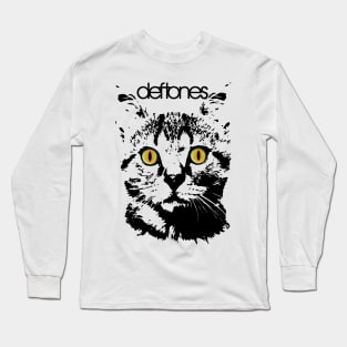 Black Cat Music Long Sleeve T-Shirt